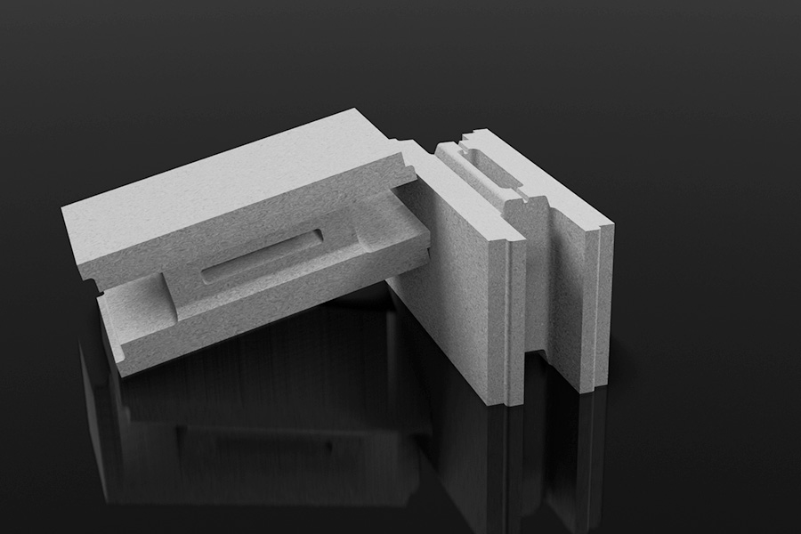 Interlocking Concrete Hollow Blocks